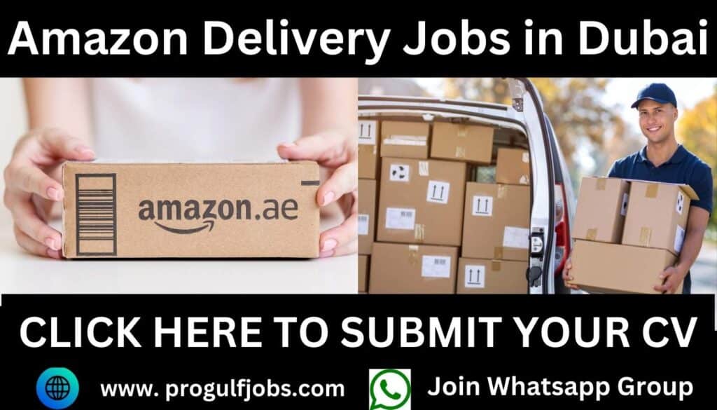 Amazon Delivery Jobs with Own Car in UAE 2024 Great Opportunity