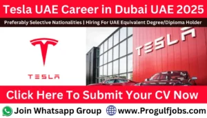 Tesla UAE Career