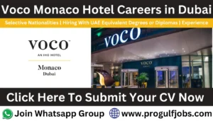 Voco Monaco Dubai Careers