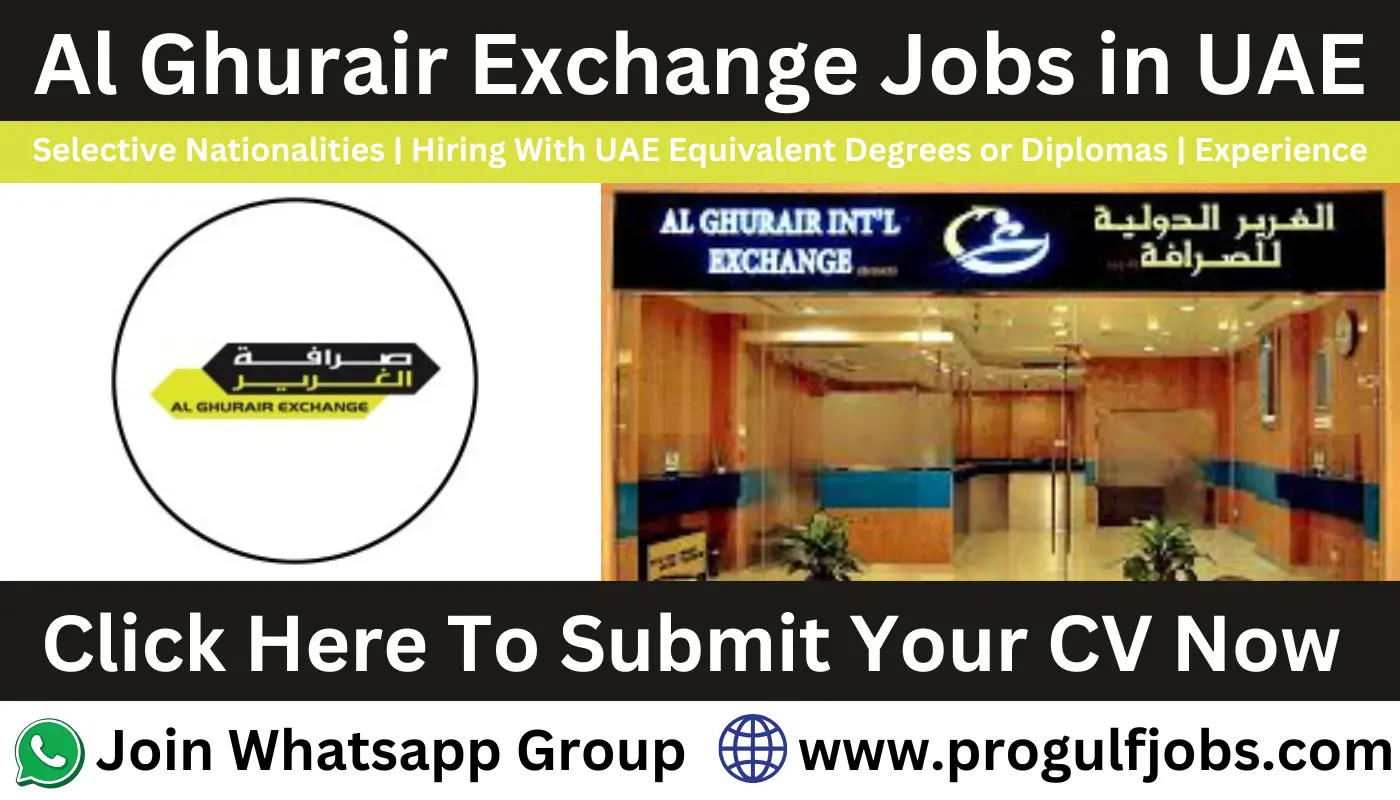 Al Ghurair Exchange Careers