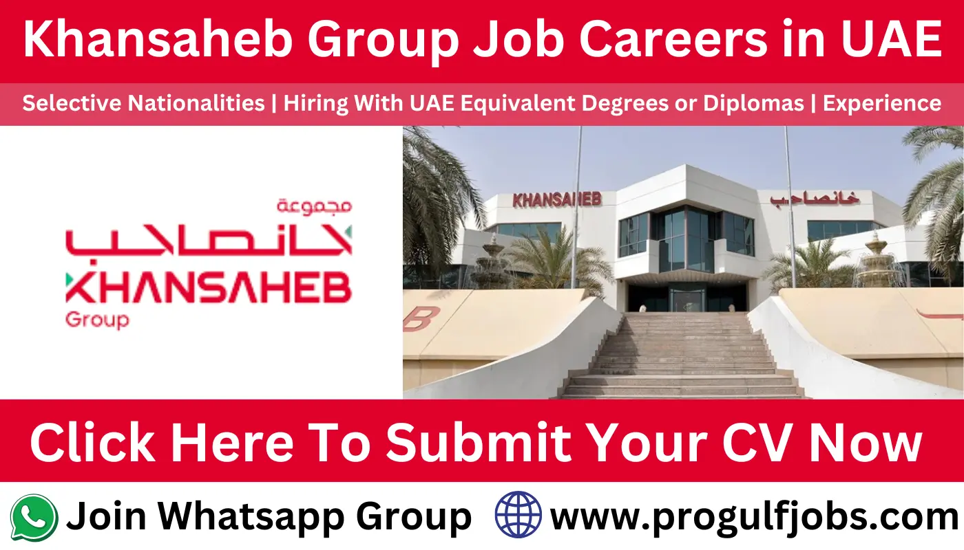 Khansaheb Group Careers