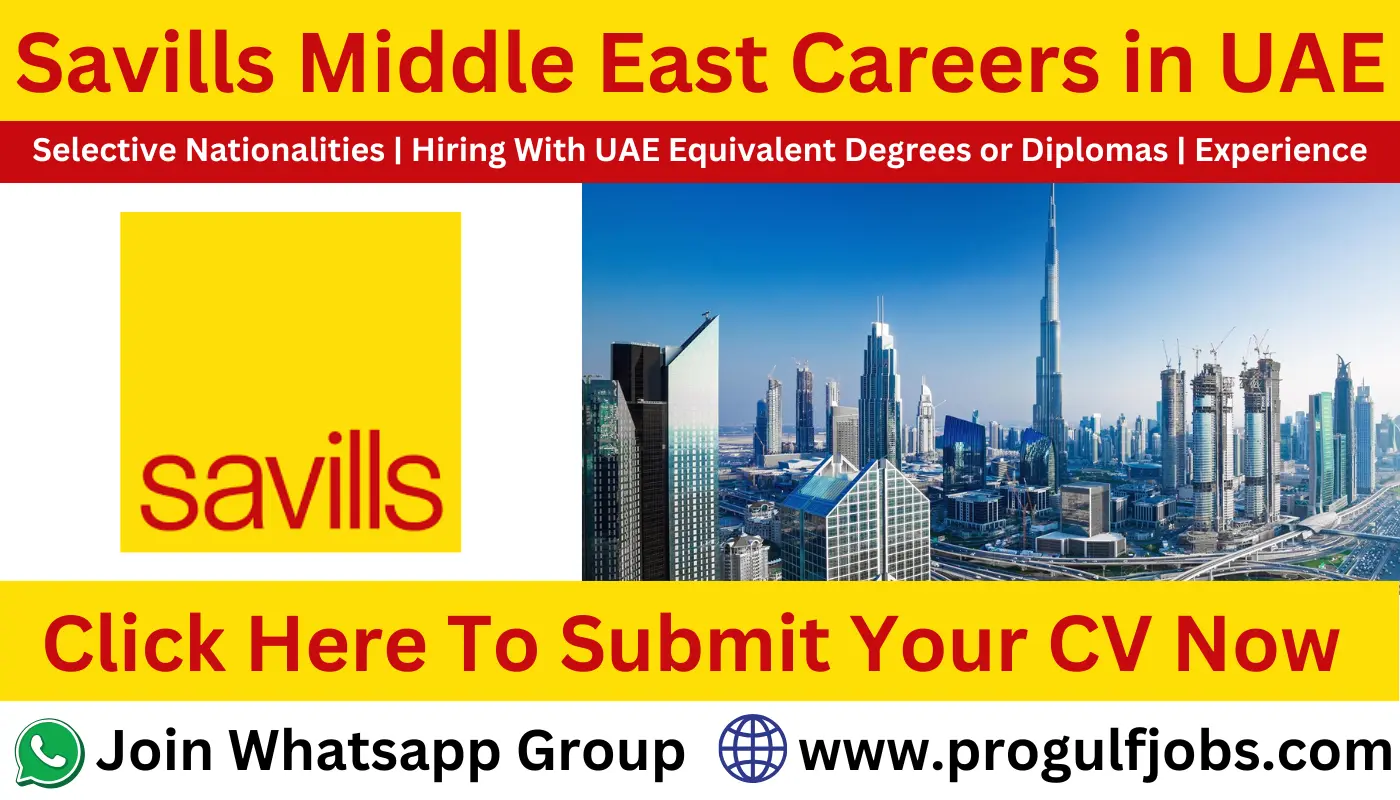Savills Middle East Careers UAE