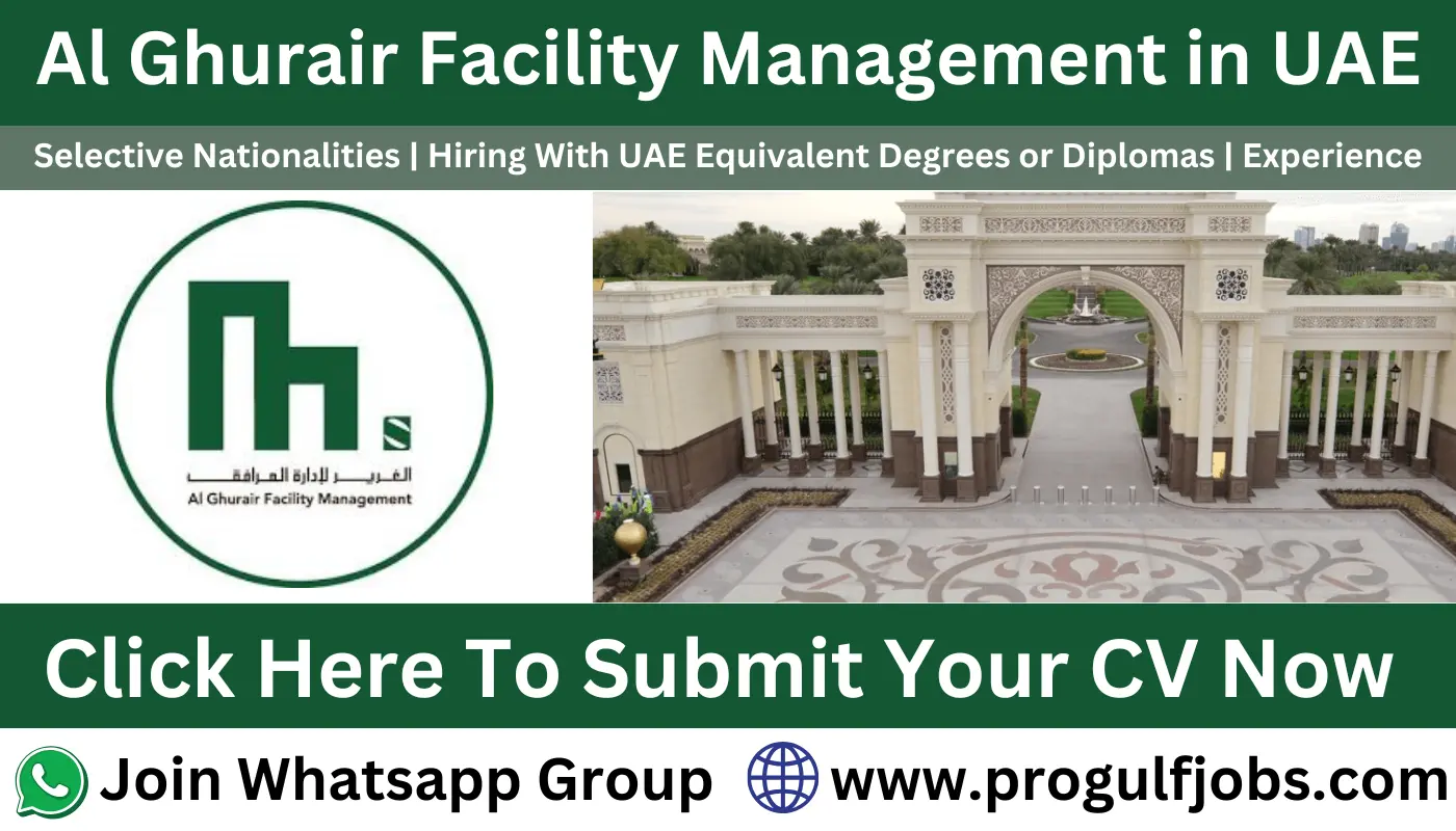 Al Ghurair Facilities Management Jobs