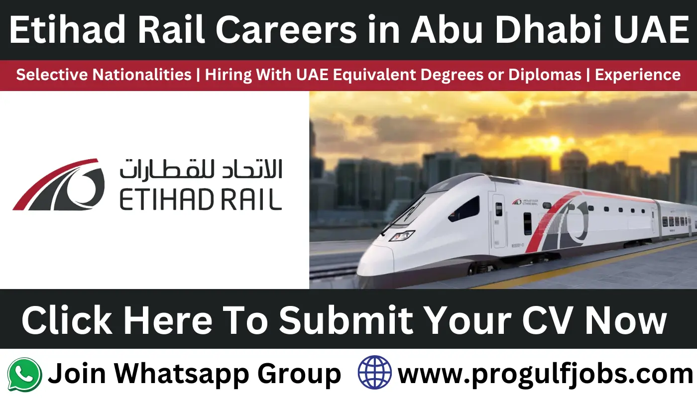 Etihad Rail Careers