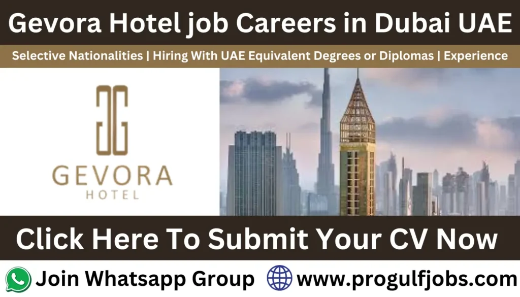 gevora hotel careers