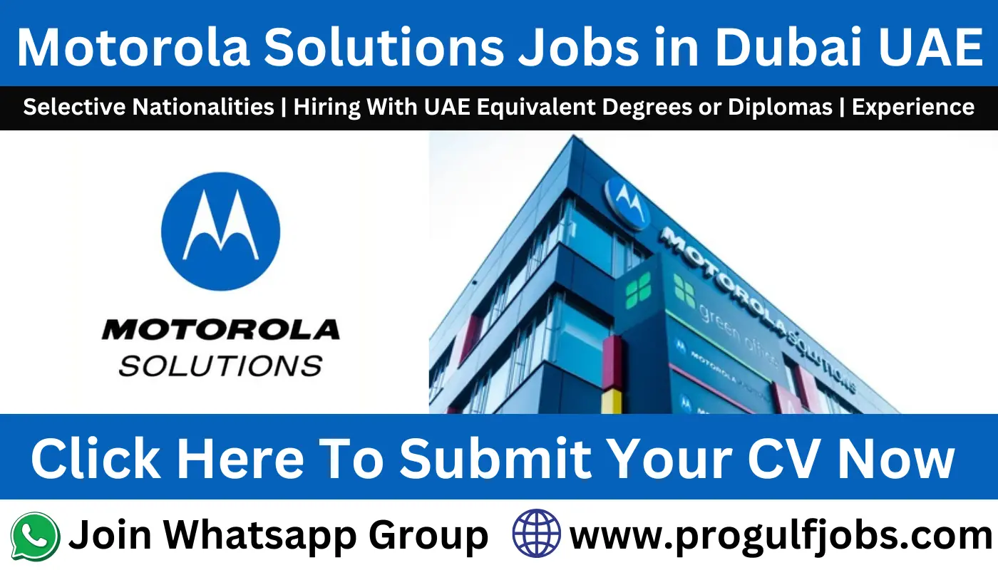 Motorola Solutions Jobs UAE