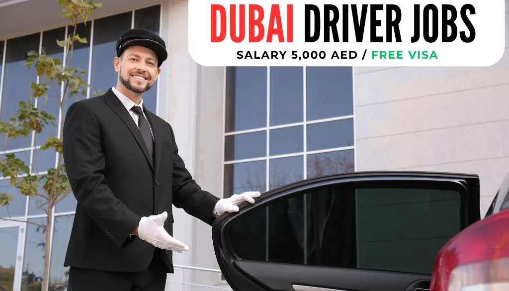 dubai driver jobs salary