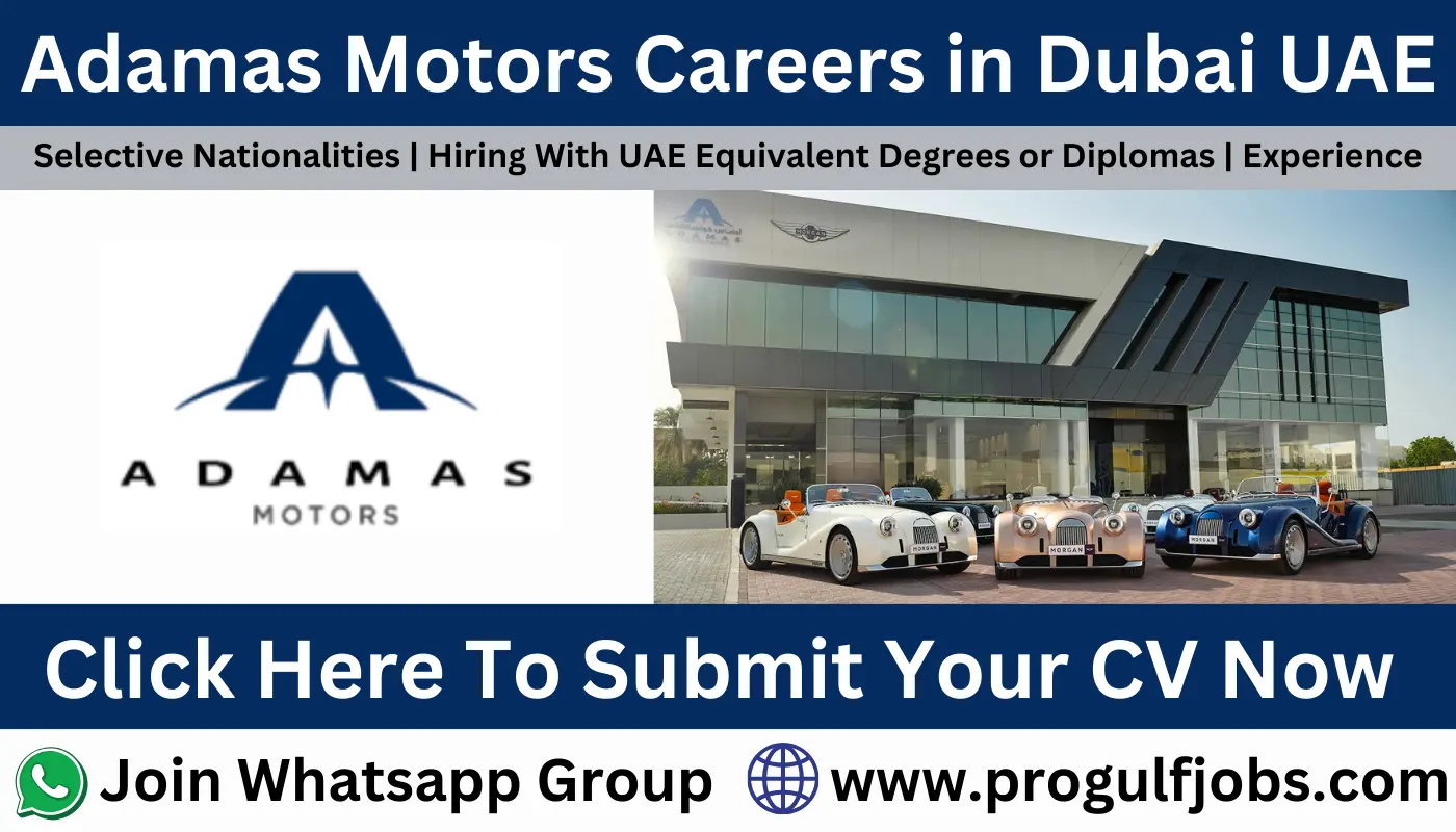 Adamas Motors Careers UAE