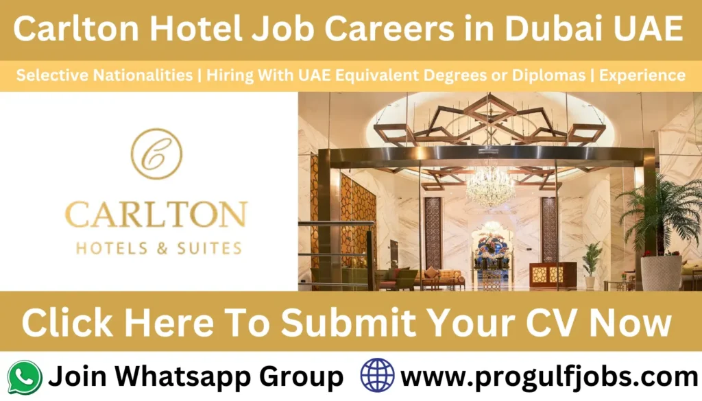 carlton hotel career