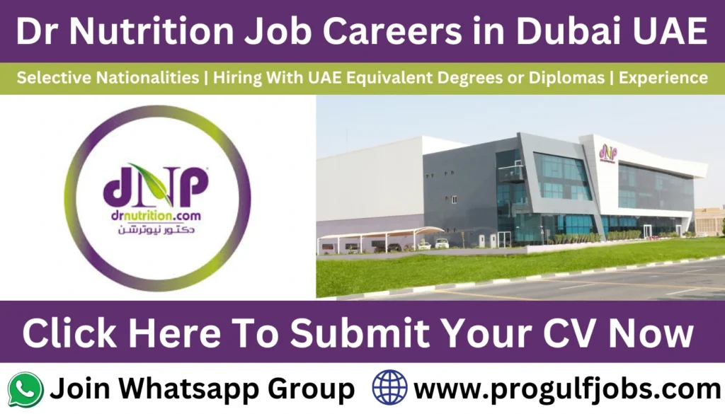 dr nutririon jobs