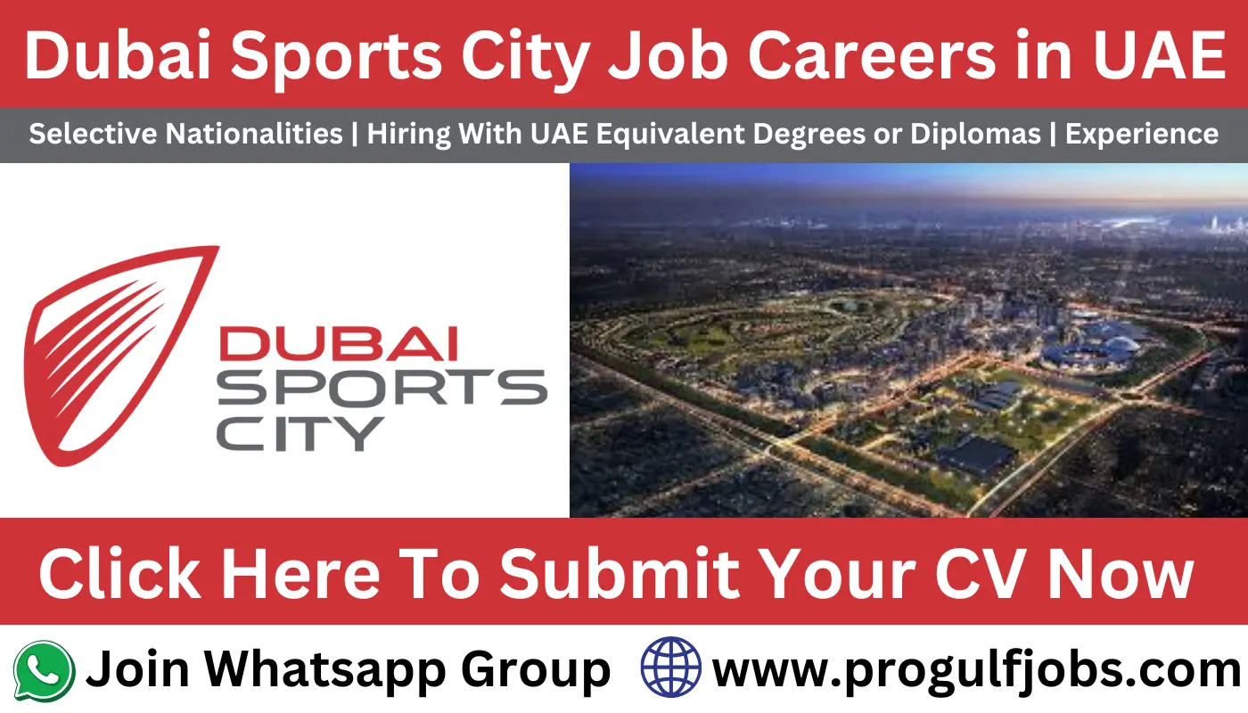 Dubai Sports City Careers UAE