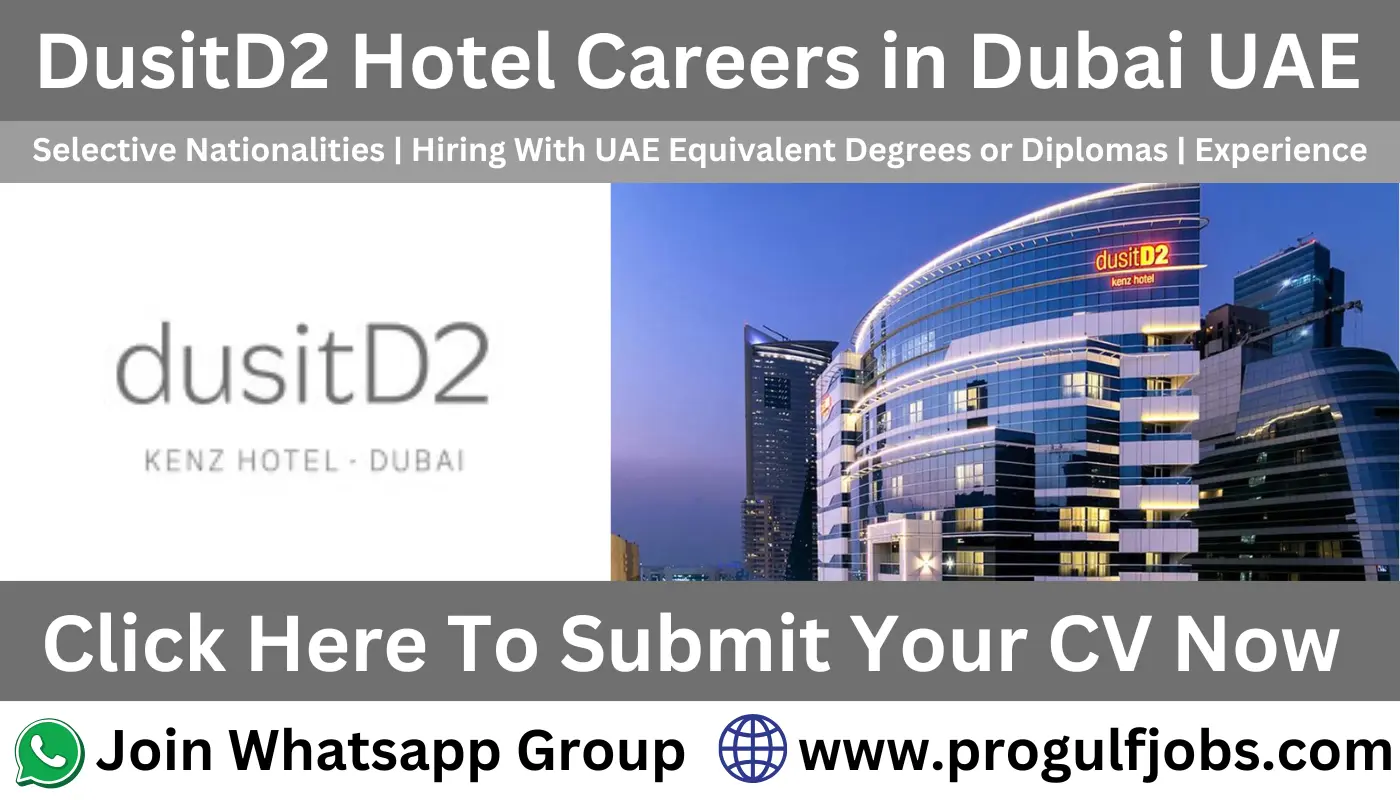 DusitD2 Hotel Job