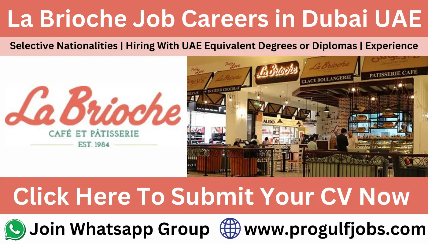 La Brioche UAE Jobs