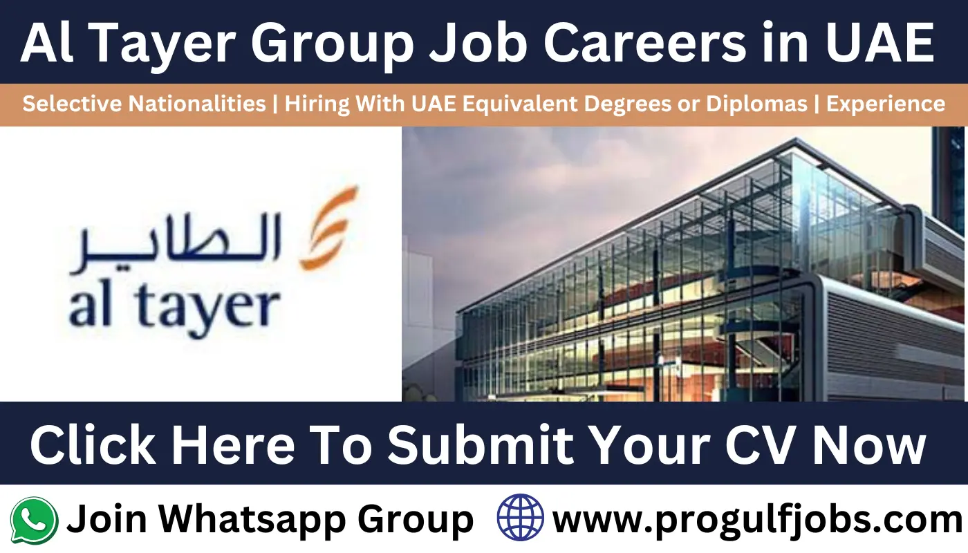 Al Tayer Group Jobs