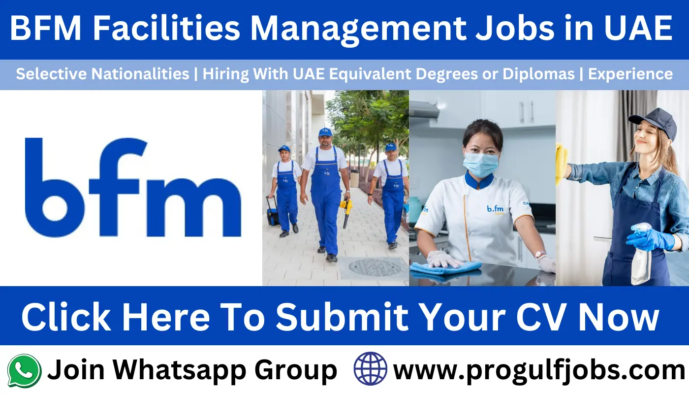 BFM Jobs in Dubai