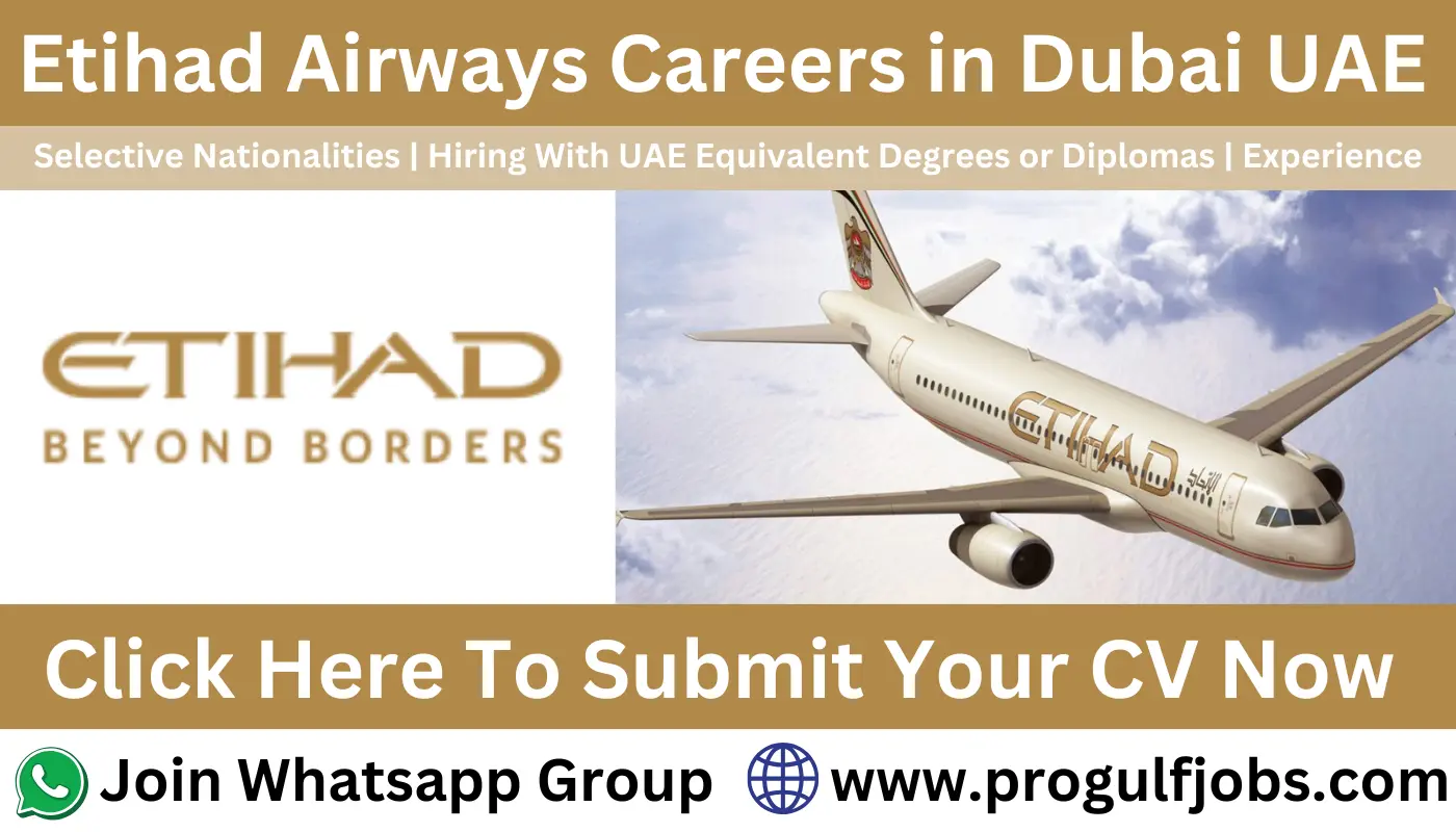 Etihad Airways Careers Dubai