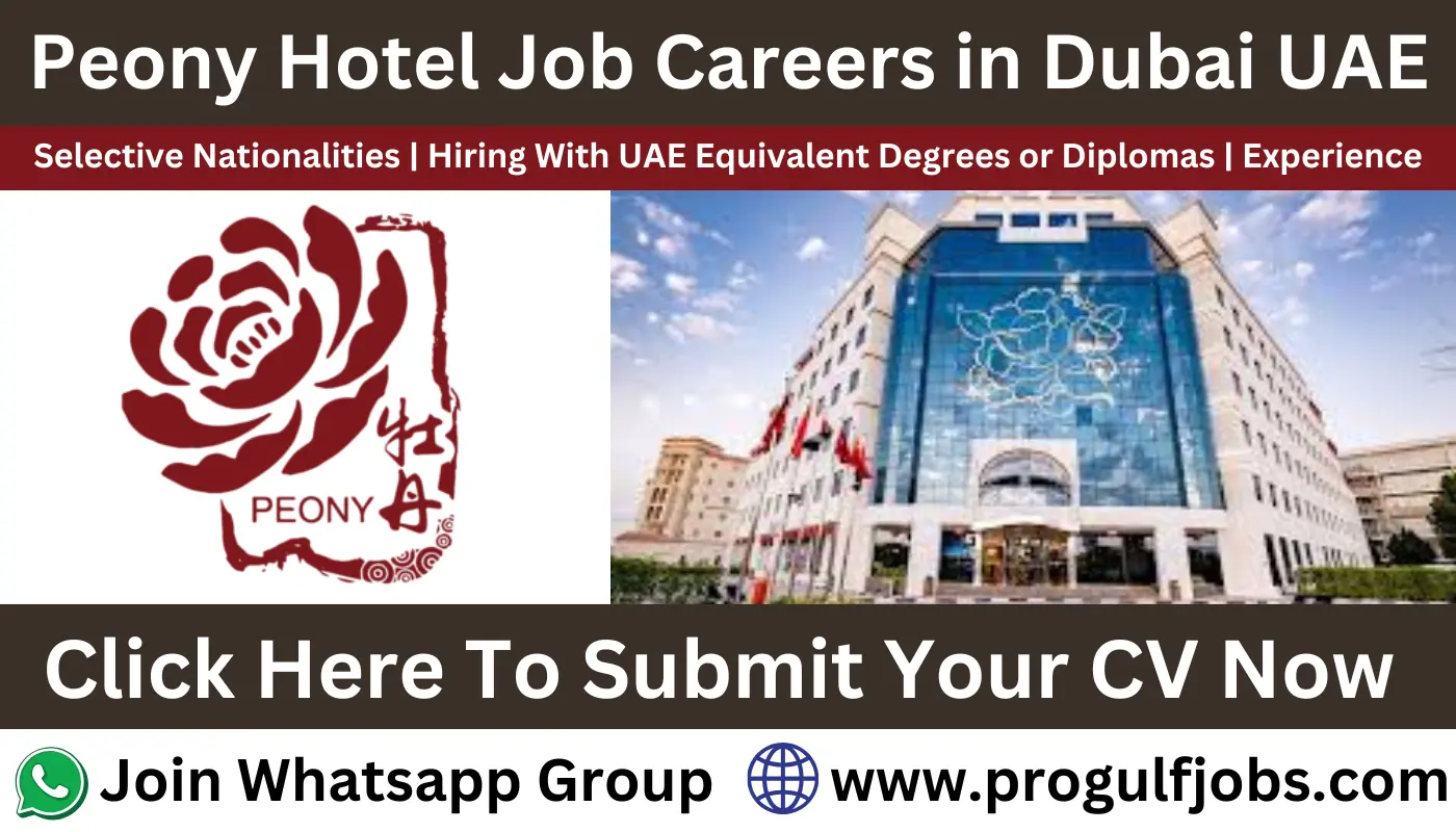 Peony Hotel Jobs