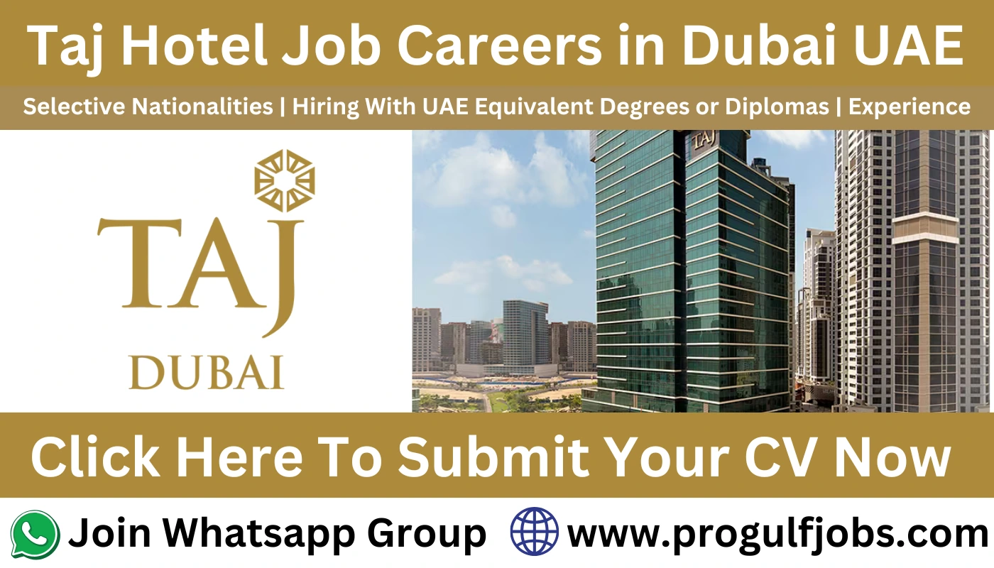 Taj Hotel Jobs