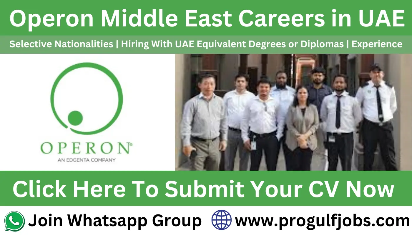 Operon Middle East Jobs
