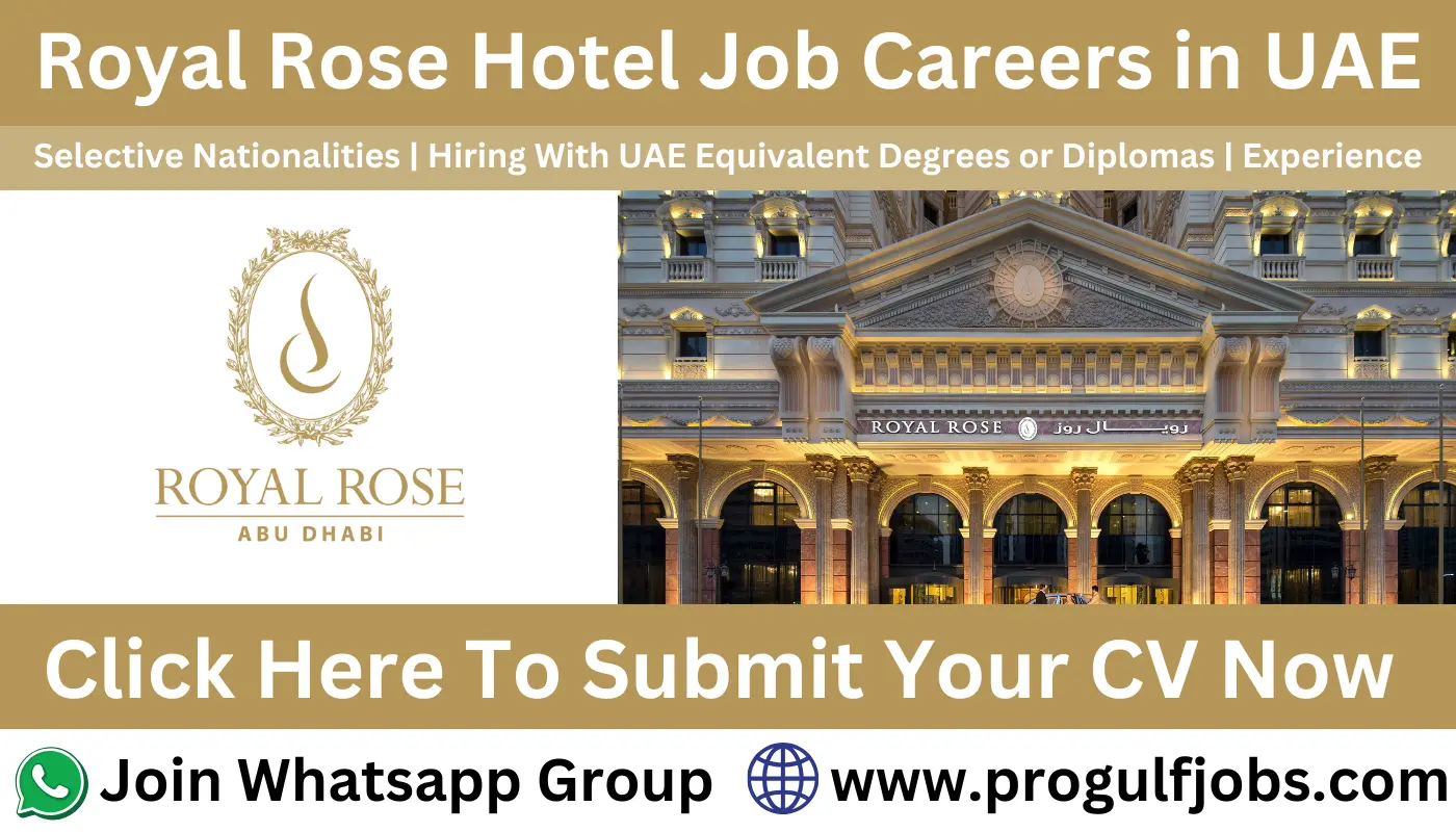 Royal Rose Hotel Jobs