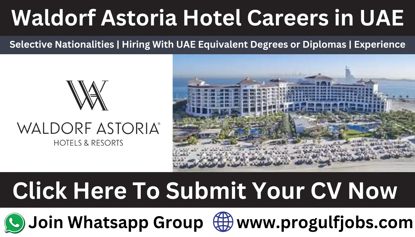 Waldorf Astoria Hotel Careers