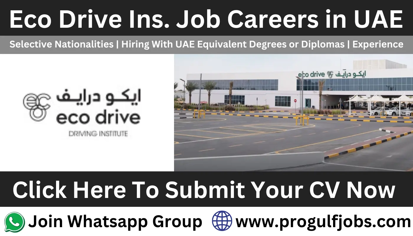 Eco Drive Driving Institute careers