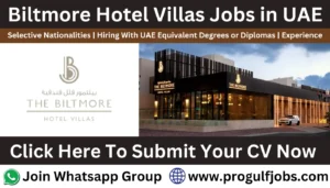 Biltmore Hotel Villas Dubai Career