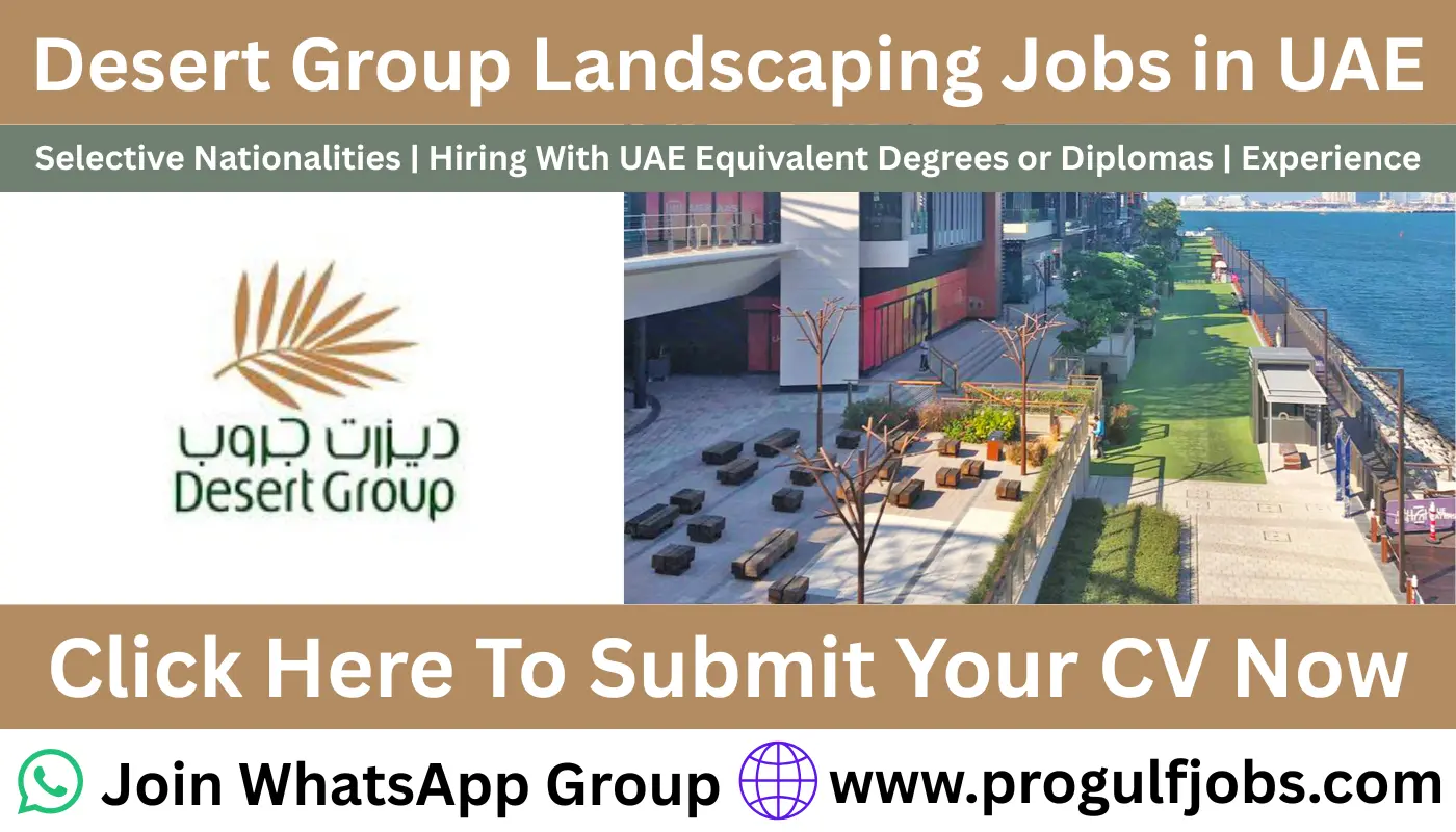 Desert Group Jobs