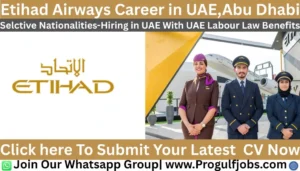 Etihad airways career
